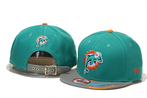 NFL Miami Dolphins NE Strapback Hat #02